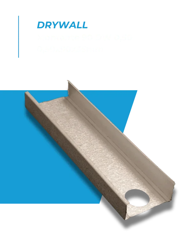 Drywall: Montante 90 DW 0,50